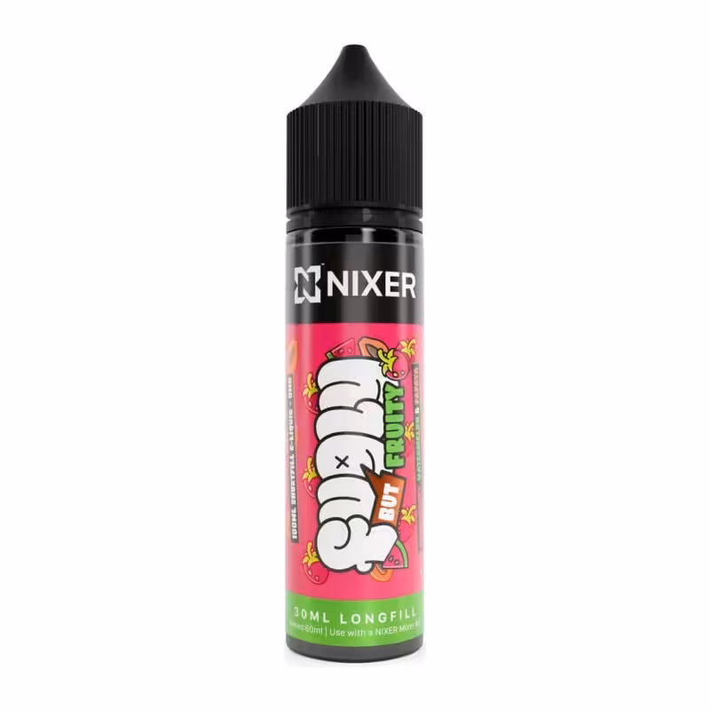 Strawberry Watermelon Papaya Longfill E-Liquid Concentrate by Nixer x Fugly But Fruity
