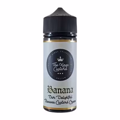 Banana Custard Shortfill E-Liquid by The Kings Custard 100ml