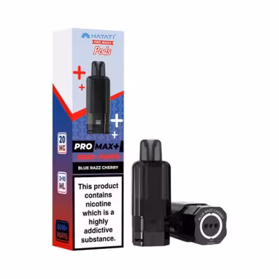 Blue Razz Cherry Prefilled Pod by Hayati Pro Max Plus 6K