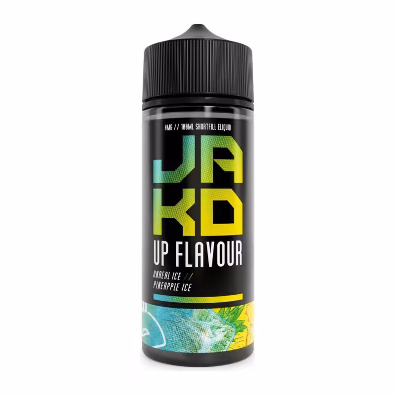 Unreal Ice Pineapple Ice Shortfill E-Liquid by JAKD 100ml