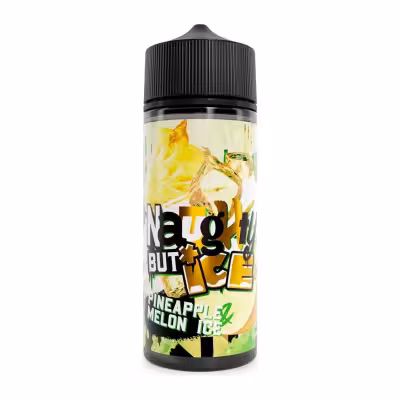 Pineapple Melon Ice Shortfill E-Liquid by Naughty but Ice 100ml