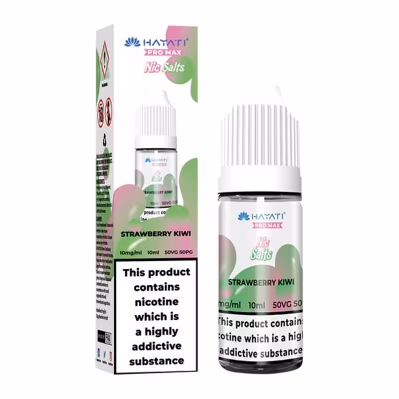 Strawberry Kiwi Nic Salt E-Liquid by Hayati