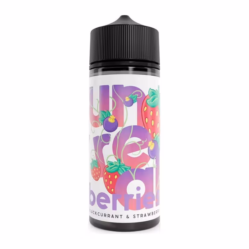 Blackcurrant & Strawberry Shortfill E-Liquid by Unreal Berries 100ml