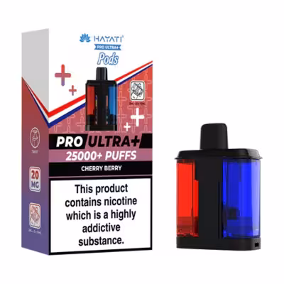 Cherry Berry Prefilled Pod by Hayati Pro Ultra Plus 25K