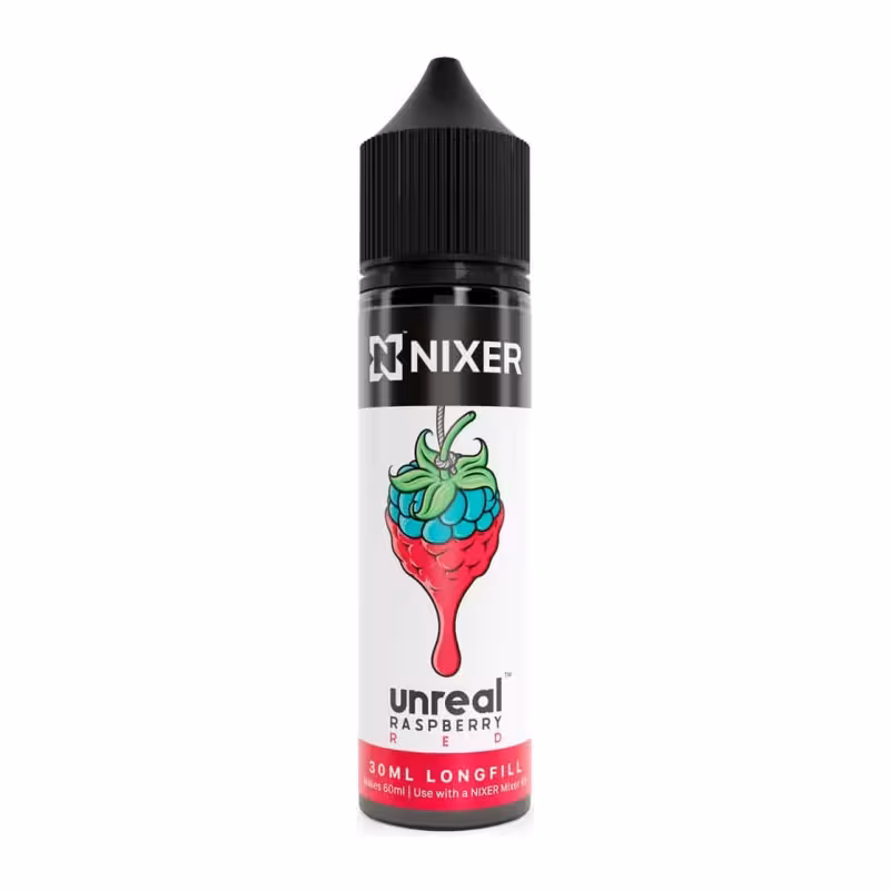 Red Longfill E-Liquid Concentrate by Nixer X Unreal Raspberry