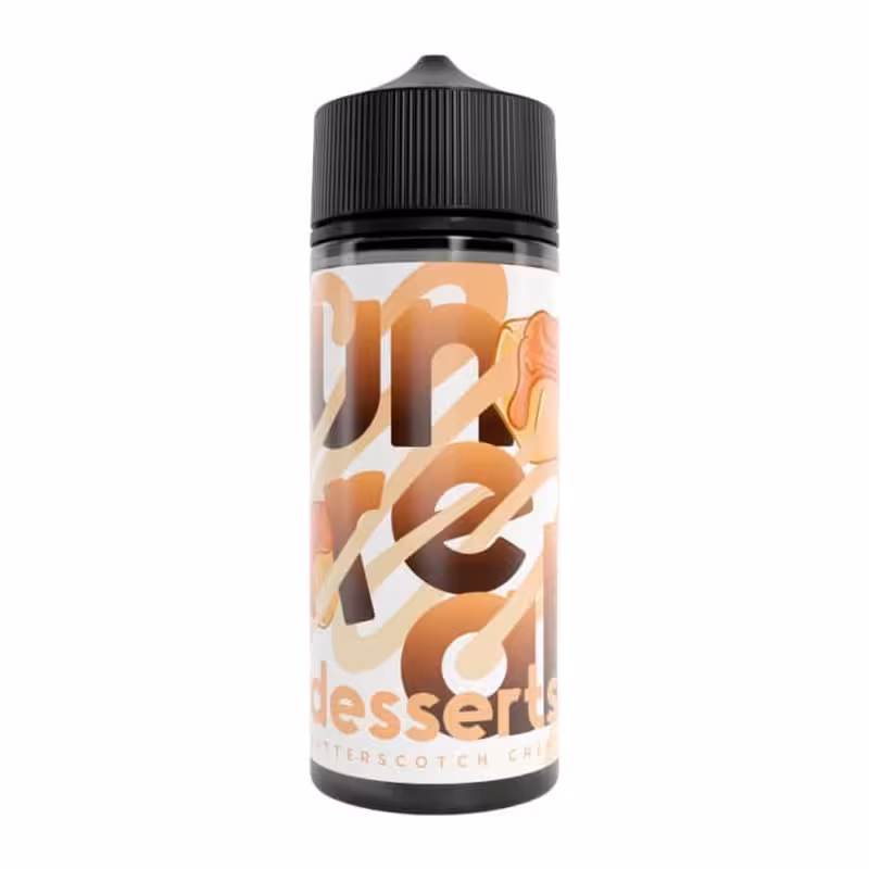 Butterscotch Creme Shortfill E-Liquid by Unreal Desserts 100ml