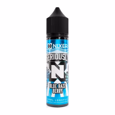 Blue Razz Berry Longfill E-Liquid Concentrate by Nixer X Seriously