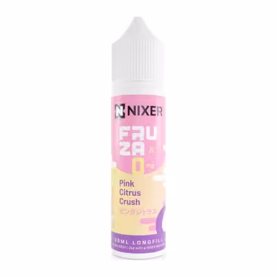Pink Citrus Crush Longfill E-Liquid Concentrate by Nixer x Fruza