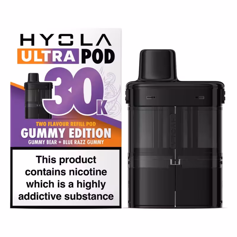 Gummy Edition Prefilled Pods by Hyola Ultra 30K