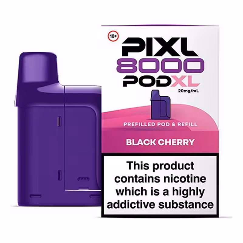 Black Cherry Prefilled Pod by PIXL 8000