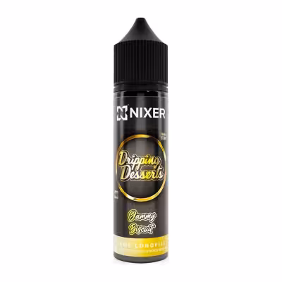 Jammy Biscuit Longfill E-Liquid Concentrate by Nixer x Dripping Desserts