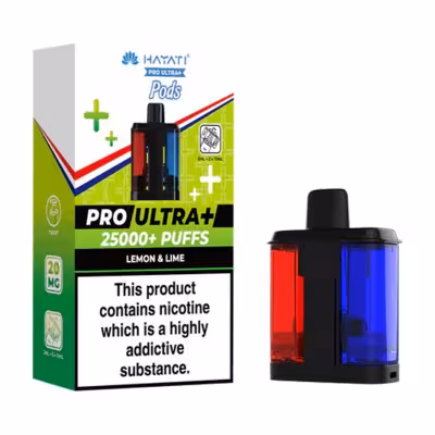 Lemon & Lime Prefilled Pod by Hayati Pro Ultra Plus 25K