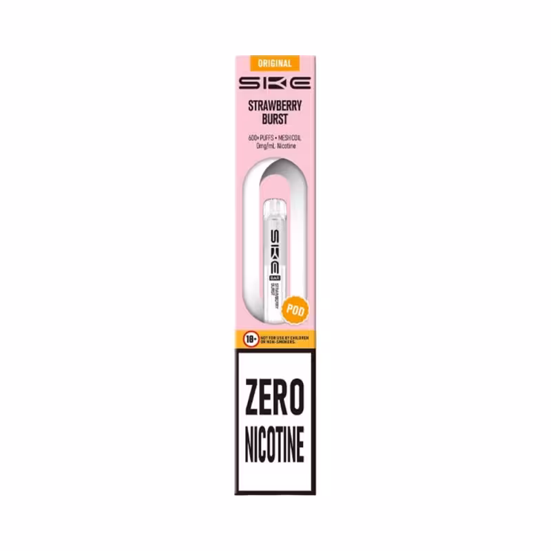 Strawberry Burst Prefilled Pod by SKE Crystal Bar 600