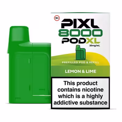 Lemon Lime Prefilled Pod by PIXL 8000