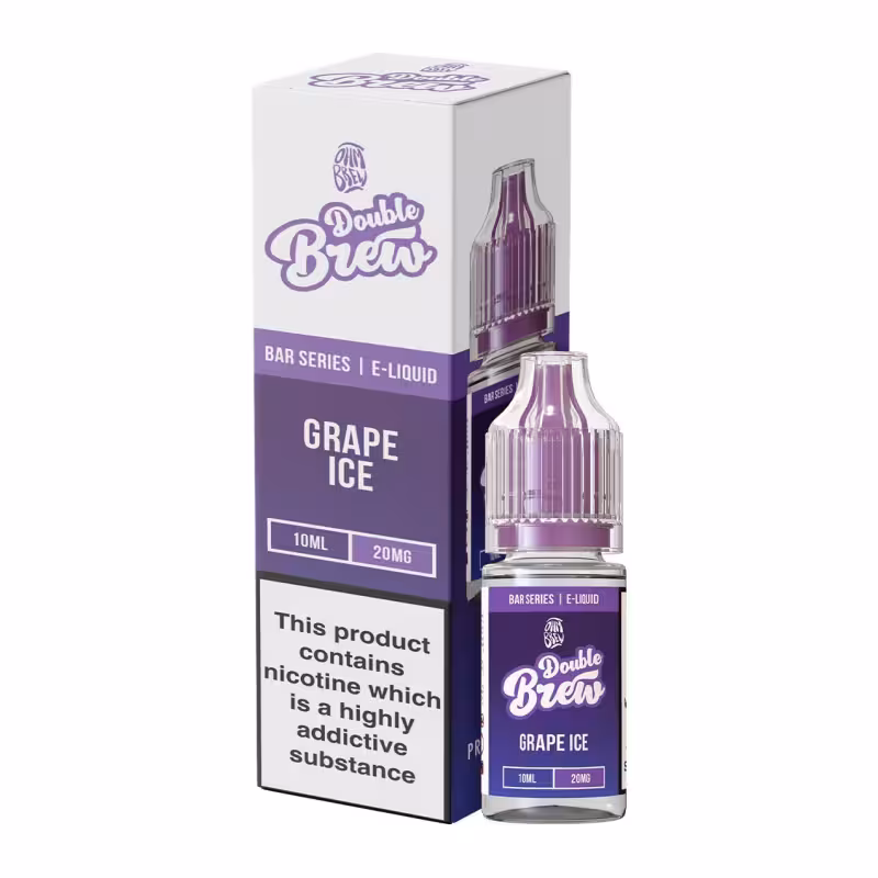 Grape Ice Nic Salt E-Liquid by Ohm Brew Double Brew