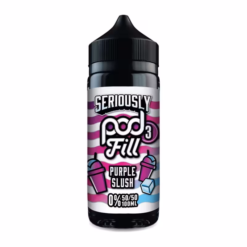 Purple Slush Shortfill E-Liquid by Seriously Pod Fill 3 100ml