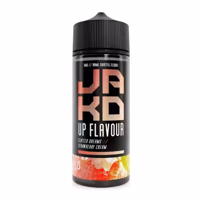 Clotted Dreams Strawberry Cream Shortfill E-Liquid by JAKD 100ml