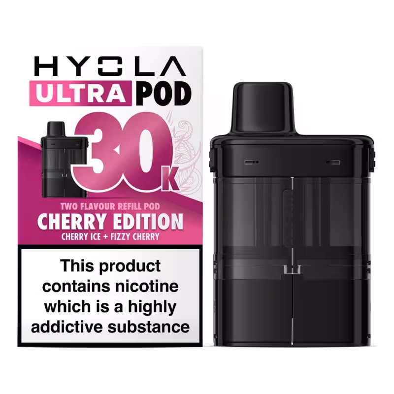 Cherry Edition Prefilled Pods by Hyola Ultra 30K