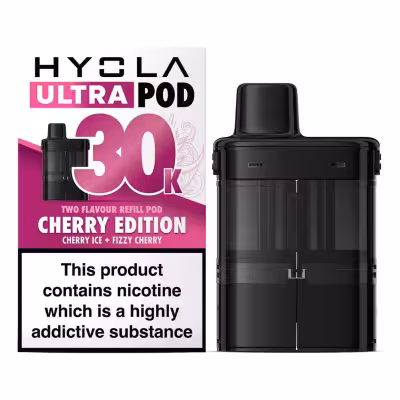 Cherry Edition Prefilled Pods by Hyola Ultra 30K
