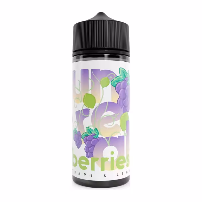 Grape & Lime Shortfill E-Liquid by Unreal Berries 100ml