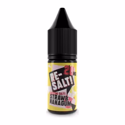 Strawberry Banana Gum Nic Salt E-Liquid by Re-Salt