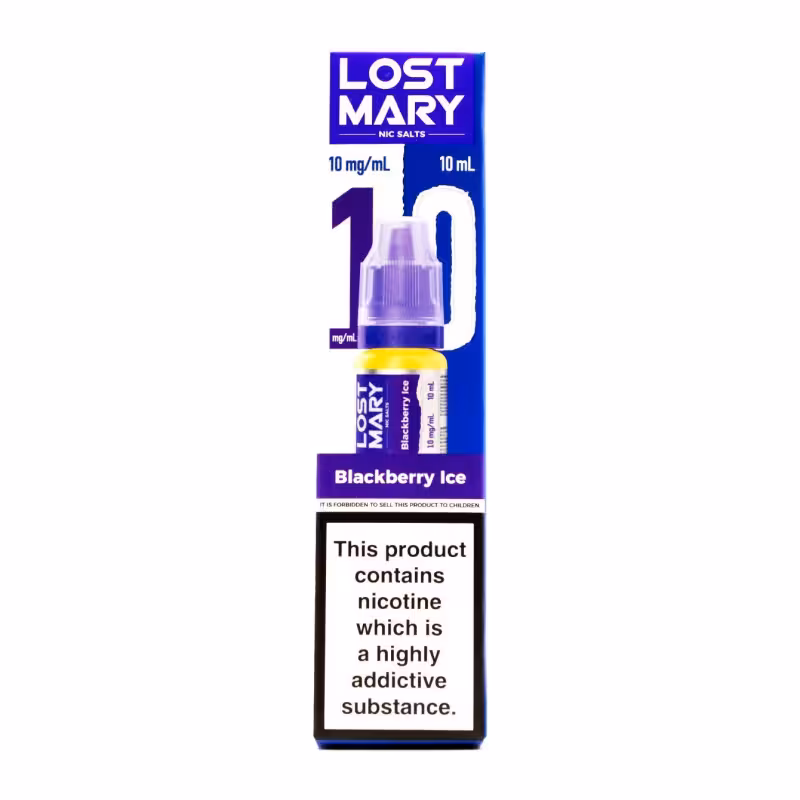 Blackberry Ice Nic Salt E-Liquid by Lost Mary Maryliq