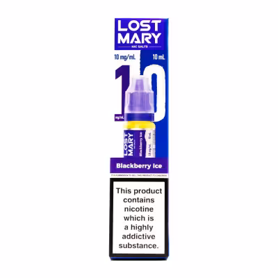 Blackberry Ice Nic Salt E-Liquid by Lost Mary Maryliq