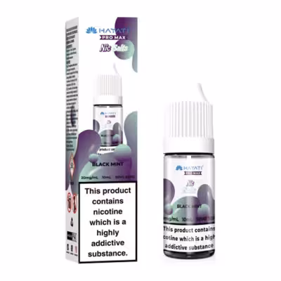 Black Mint Nic Salt E-Liquid by Hayati
