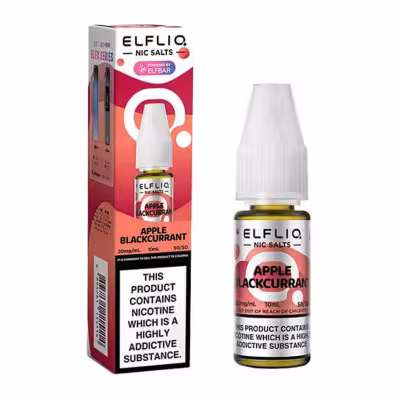 Apple Blackcurrant Nic Salt E-Liquid by Elf Bar Elfliq