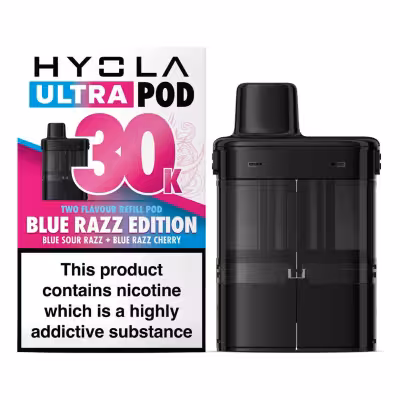 Blue Razz Edition Prefilled Pods by Hyola Ultra 30K
