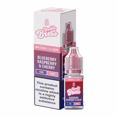 Blueberry Raspberry & Cherry Nic Salt E-Liquid by Ohm Brew Double Brew