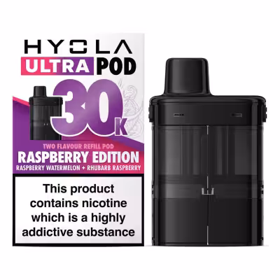Raspberry Edition Prefilled Pods by Hyola Ultra 30K