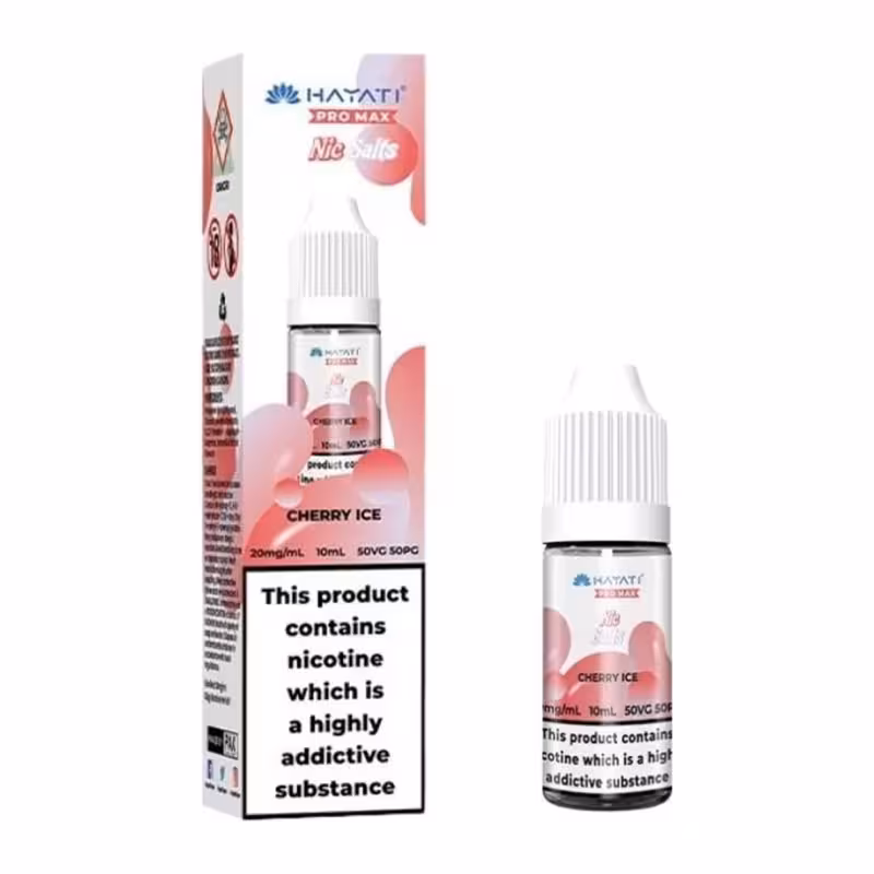 Cherry Ice Nic Salt E-Liquid by Hayati