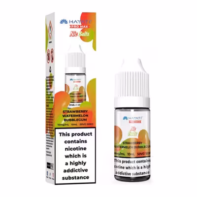 Strawberry Watermelon Bubblegum Nic Salt E-Liquid by Hayati