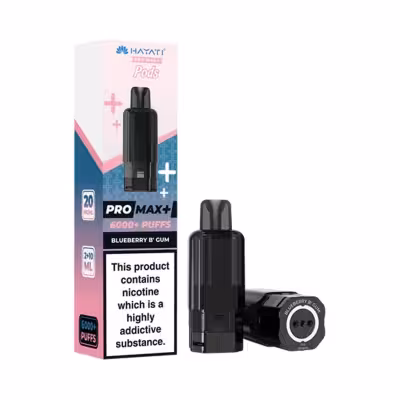Blueberry Bubblegum Prefilled Pod by Hayati Pro Max Plus 6K