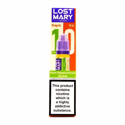 Kiwi Passionfruit Guava Nic Salt E-Liquid by Lost Mary Maryliq