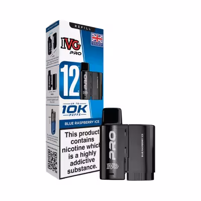 Blue Raspberry Ice Prefilled Pods by IVG Pro