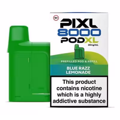 Blue Razz Lemonade Prefilled Pod by PIXL 8000