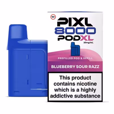 Blueberry Sour Razz Prefilled Pod by PIXL 8000