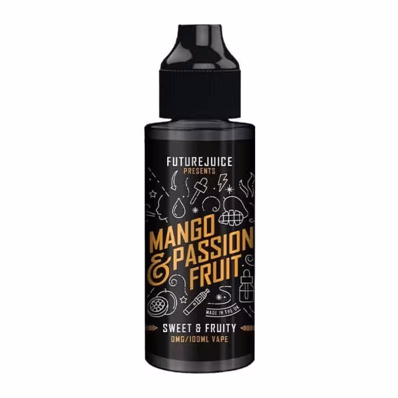 Mango & Passionfruit Shortfill E-Liquid by Future Juice 100ml