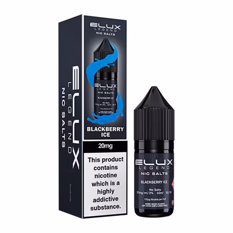 Blackberry Ice Nic Salt E-Liquid by Elux Legend