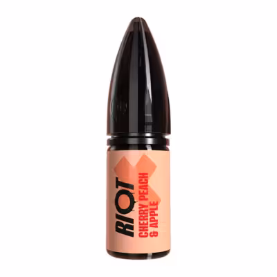 Cherry Peach & Apple Nic Salt E-Liquid by Riot X