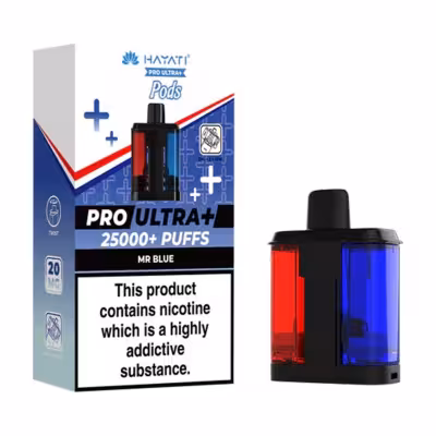 Mr Blue Prefilled Pod by Hayati Pro Ultra Plus 25K