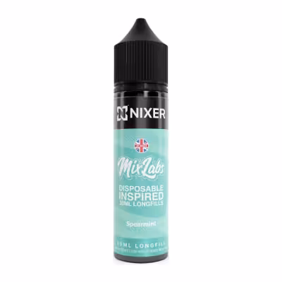 Spearmint Longfill E-Liquid Concentrate by Nixer X Mix Labs