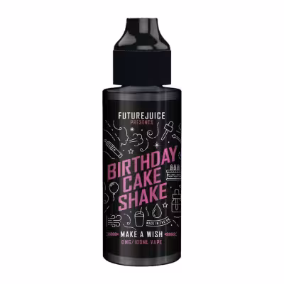 Birthday Cake Shake Shortfill E-Liquid by Future Juice 100ml