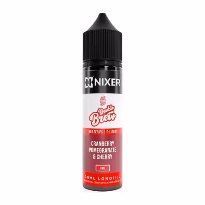 Cranberry, Pomegranate & Cherry Longfill E-Liquid Concentrate by Nixer x Double Brew