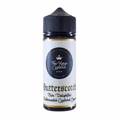 Butterscotch Custard Shortfill E-Liquid by The Kings Custard 100ml