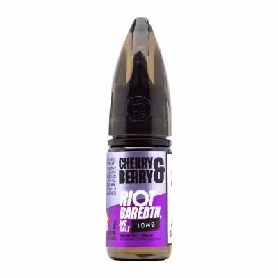 Cherry & Berry Nic Salt E-Liquid by Riot BAR EDTN