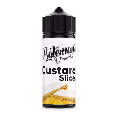 Custard Slice Shortfill E-Liquid by Bateman's 100ml