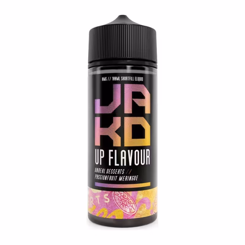 Unreal Desserts Passionfruit Meringue Shortfill E-Liquid by JAKD 100ml
